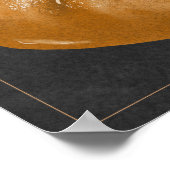 Zuurdeeg Brood Recept Krijtbord Keuken Kunst Poster (Hoek)