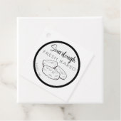 ZUURDEEG ENGELSE MUFFIN LABELS, ZELFGEMAAKTE ZUURD BEDANKJES LABELS (In situ)