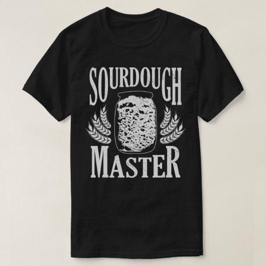 Zuurdeeg Masterbloem Waterbakkerij B T-shirt (Design voorkant)