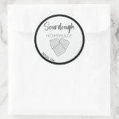 ZUURDEEG WAFELS, ZELFGEMAAKTE WAFELS LABEL (Tas)