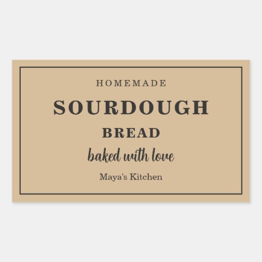 Zuurdesem Brood Stickers (Voorkant)