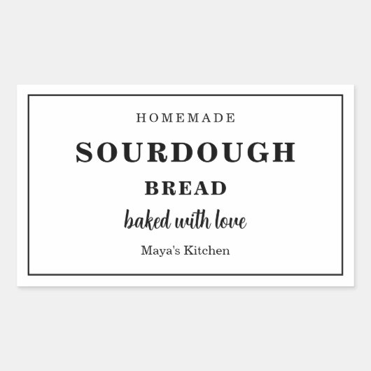 Zuurdesem Brood Stickers (Voorkant)