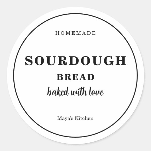 Zuurdesem Brood Stickers (Voorkant)