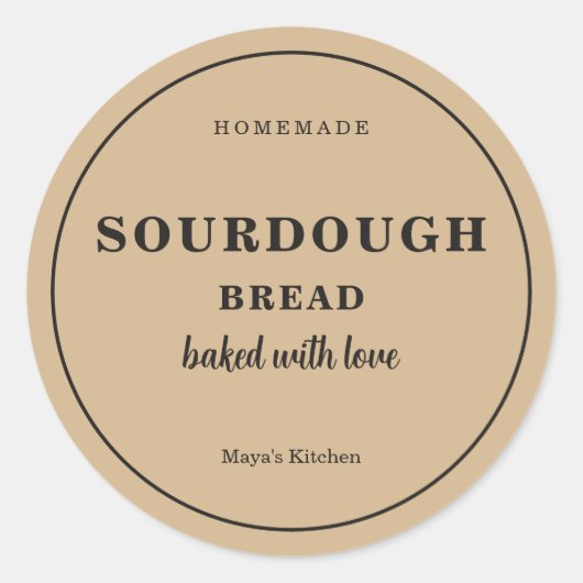 Zuurdesem Brood Stickers (Voorkant)