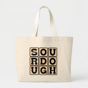Zuurdesem, San Francisco Brood Grote Tote Bag