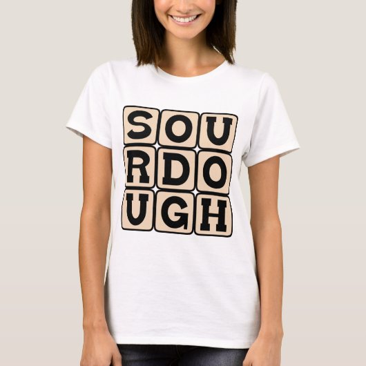 Zuurdesem, San Francisco Brood T-shirt (Voorkant)