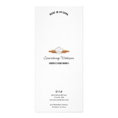 Zuurdesembrood Baker Modern 4x9" Menu Prijslijst (Achterkant)