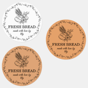 Zuurdesembrood Bakken Labels