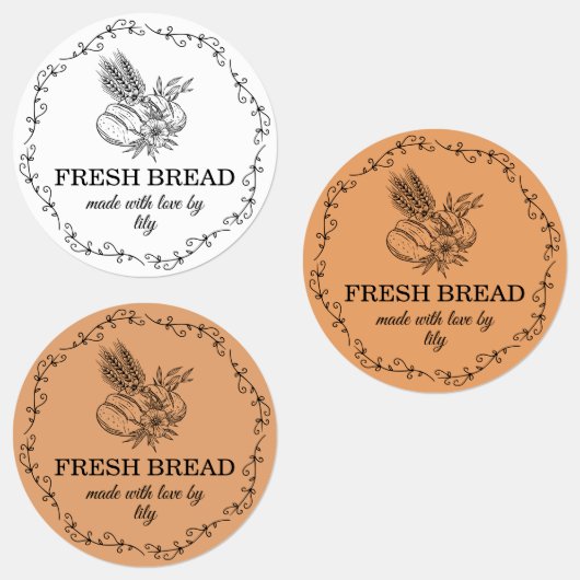 Zuurdesembrood Bakken Labels (Groep)