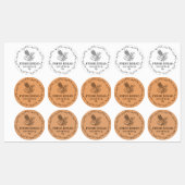 Zuurdesembrood Bakken Labels (Vel)