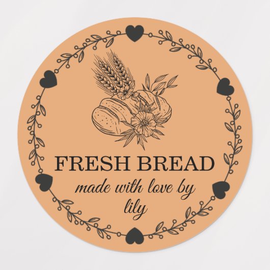 Zuurdesembrood Bakken Labels (Design 2)