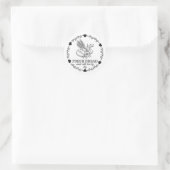 Zuurdesembrood Bakken Ronde Sticker (Tas)