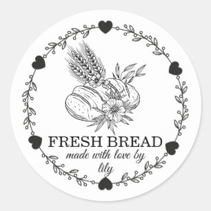Zuurdesembrood Bakken Ronde Sticker