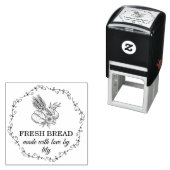 Zuurdesembrood bakken zelfinktende stempel (In situ)