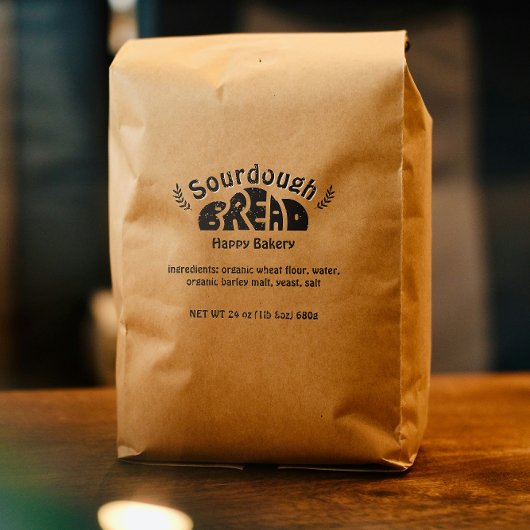 Zuurdesembrood Bakkerij Business Ingredients Moder Rubberstempel