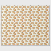 Zuurdesembrood houdt van lekker eten cadeaupapier (Vlak)