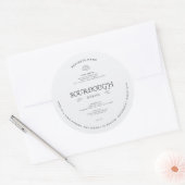 Zuurdesembrood Modern Cottage Law Label (Envelop)