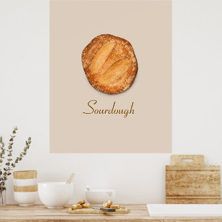 Zuurdesembrood Poster