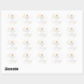 Zuurdesembrood Tarwebakkerij Ingrediënt Ronde Sticker (Vel)