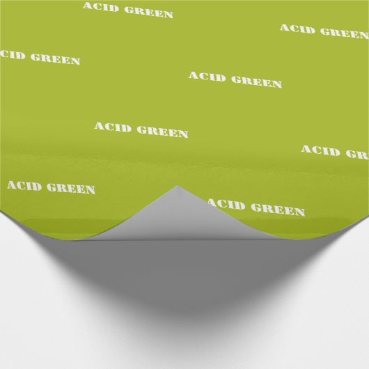 Zuurgroen Cadeaupapier (Hoek)