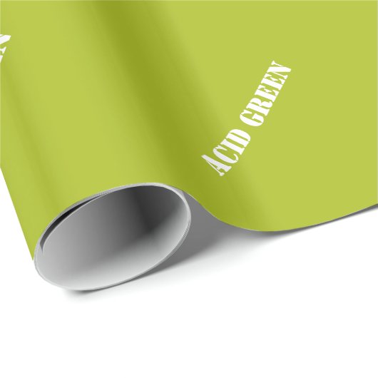 Zuurgroen Cadeaupapier (Rol Hoek)