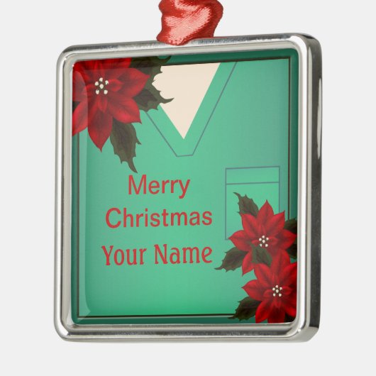 Zuurgroene kerstakerpremie Ornament 5 (Links)