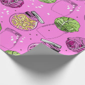 Zuurkool Fermentatiekool en kruiken Cadeaupapier (Hoek)