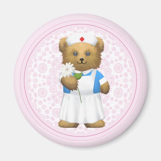 Zuurlijk Beer - Teddy Bear Magneet (Voorkant)