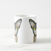 Zuurloze kat genaamd Sphynx Cat Ninja Koffiemok (Center)