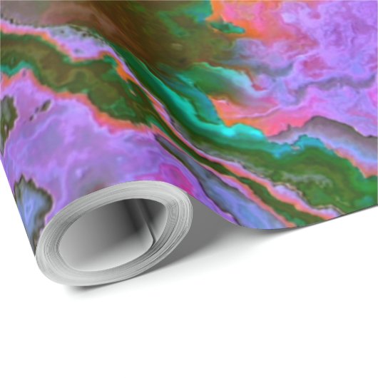 Zuurmarmerpapier Cadeaupapier (Rol Hoek)