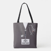 Zuurpaars Tote Bag (Achterkant)