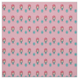 Zuurpatroon in roze stof