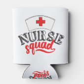 Zuurplein verpleegkundigen liefhebbers beste vrien blikjeskoeler (Achterkant)