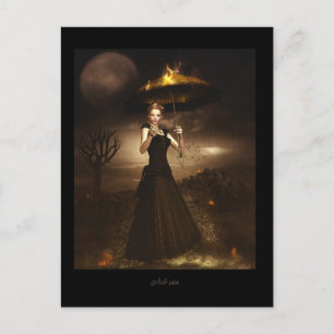 Zuurregen Briefkaart