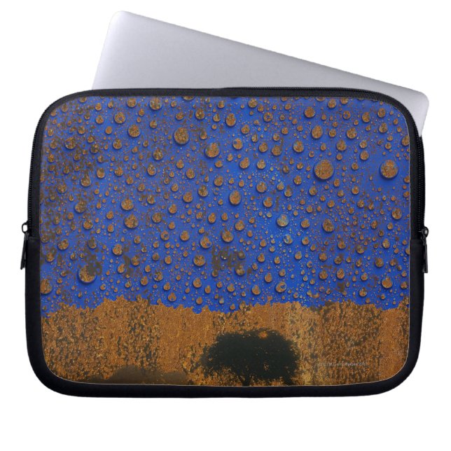 Zuurregen en milieuvervuiling laptop sleeve (Voorkant)