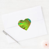 Zuurspat Hartsticker Hart Sticker (Envelop)