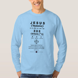 Zuurstof 888 Naam van Jezus T-shirt