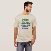 Zuurstof grappig T-shirt omzetten (Voorkant volledig)