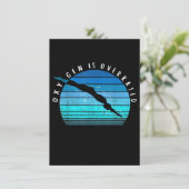 Zuurstof heeft een overwaardering van de zwembaart kaart (Staand voorkant)