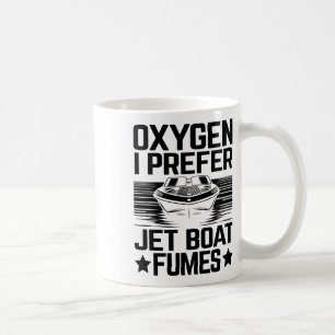 Zuurstof Ik geef de voorkeur Jet Boat dampen Jetbo Koffiemok