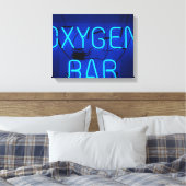 zuurstofbalk canvas afdruk (Insitu (Slaapkamer))