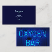 zuurstofbalk visitekaartje (Voorkant / Achterkant)