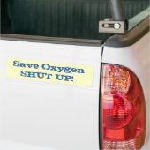 Zuurstofhoudende Bumpersticker (Op Truck)
