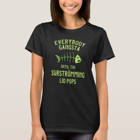 Zuurstroomvis Zweedse trots T-shirt (Voorkant)