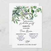 Zuurstudiepagina Eucalyptus Greenery Kaart (Voorkant / Achterkant)