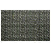 Zuurthema Black Stof (Yard (91,4 cm))