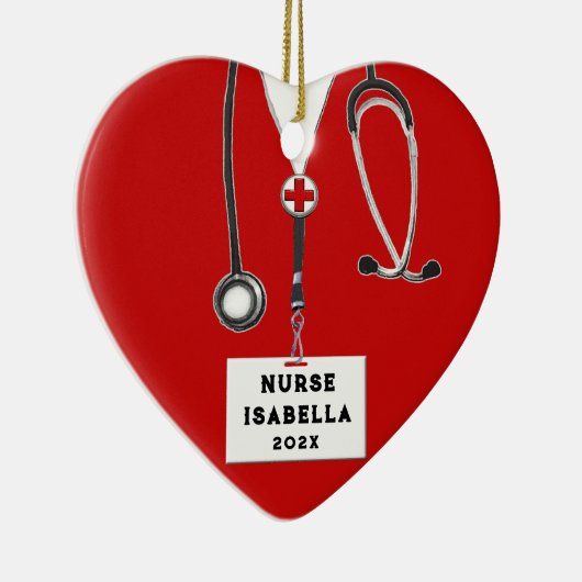 Zuurvakantiecadeau Keramisch Ornament (Rechts)