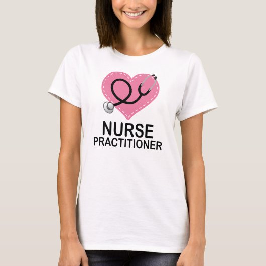Zuurwerker Heart Stethoscoop T-shirt (Voorkant)