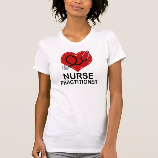 Zuurwerker Heart Stethoscoop T-shirt (Voorkant)