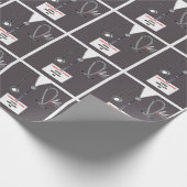 Zuurwerkpapier voor Afstuderen-cadeautjes Cadeaupapier (Hoek)